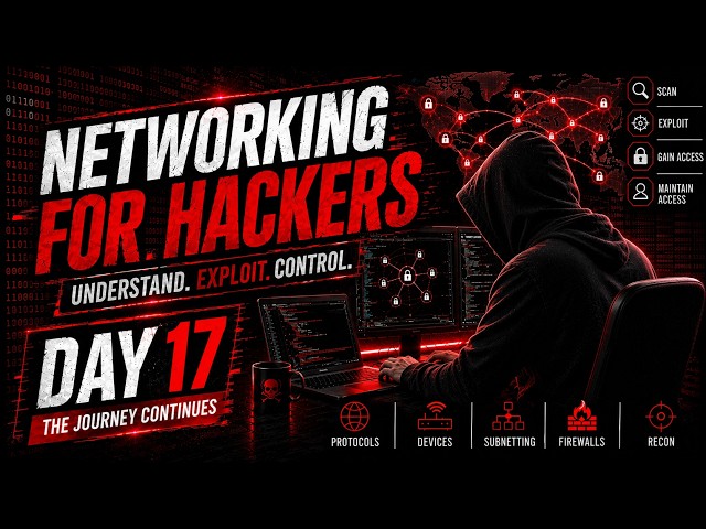 Networking for Ethical Hackers | Day 17 | Ethical Hacking Course 2026 | From Beginner to Advanced 🔥