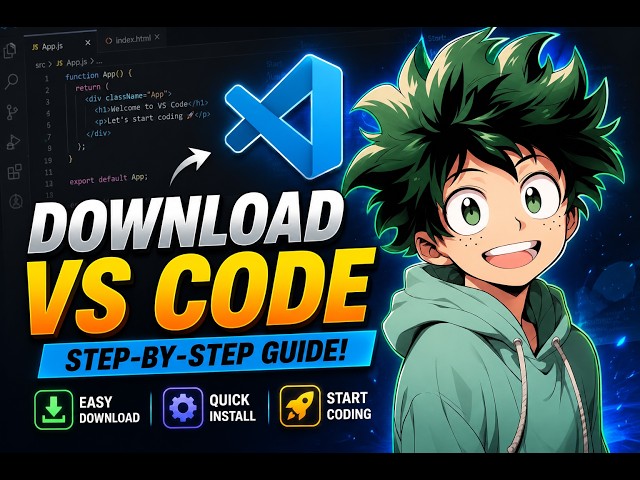 **EASY** DOWNLOAD OF VIRTUAL STUDIO CODE #viral #trending #coding #programming