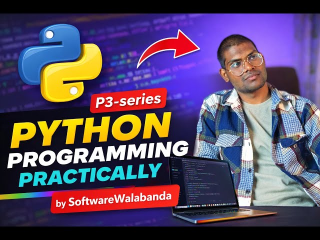 Introduction to P3-series(Python Programming Practically series) by softwareWalaBanda