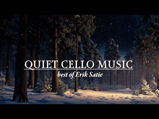 Soothing Classical Cello (LIVE) | Erik Satie for Relaxation | 12 Hours Calm Instrumentals