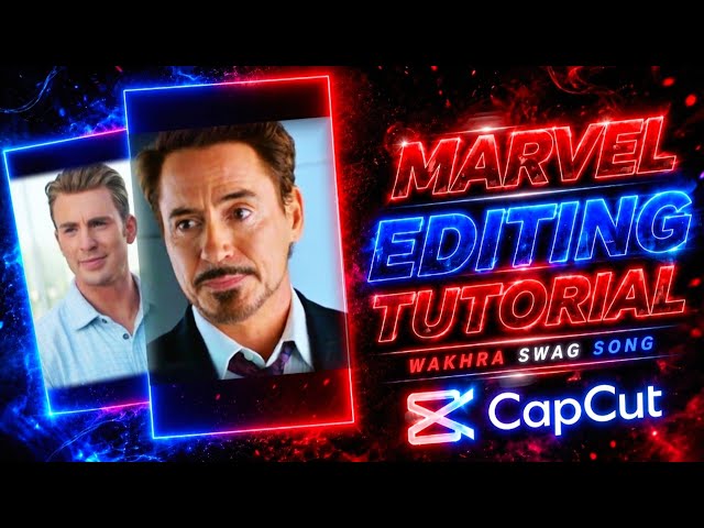 IRON MAN AND CAPTAIN AMERICA [ WAKHRA SWAG ] EDITING TUTORIAL IN CAPCUT 🔥