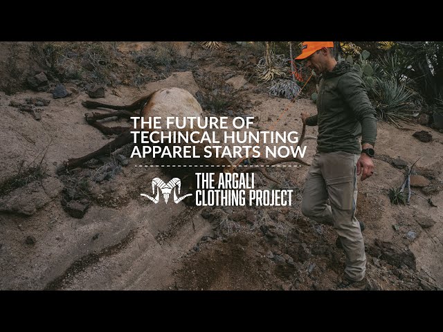 Argali Clothing Project. The Future of Technical Hunting Apparel Starts Now.