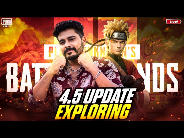 🔴 LIVE🍥 Naruto Update 🔥 | Nesamani Gaming 🔴 LIVE | BGMI New Event Hype