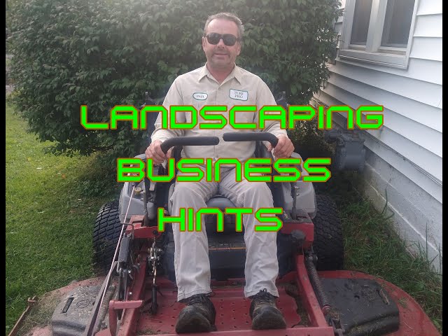 Lawn Care Landscaping Snowplowing