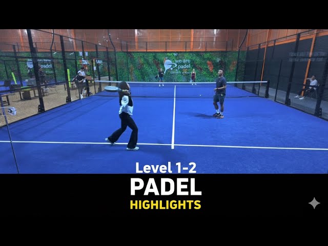 Ep.4 – Intens Beginner Americano Match (Level 1-2)! Main Padel Bareng Papadelan di Mandala Arena