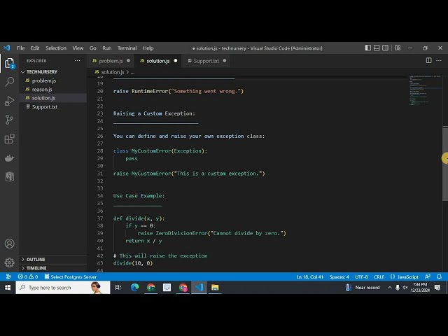 How to Manually Raise (Throw) an Exception in Python