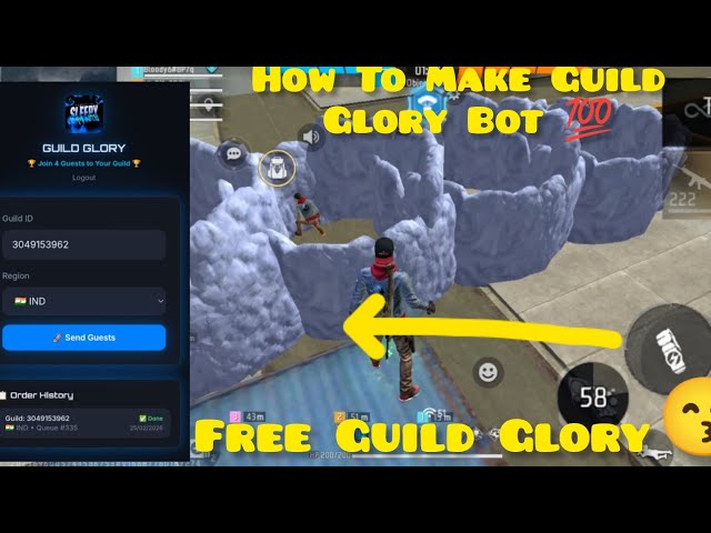 How To Make Guild Glory Bot | How To Get Guild Glory Bot Free 🆓💯📁