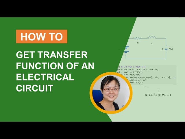 How to Get the Transfer Function of an Electrical Circuit in MATLAB