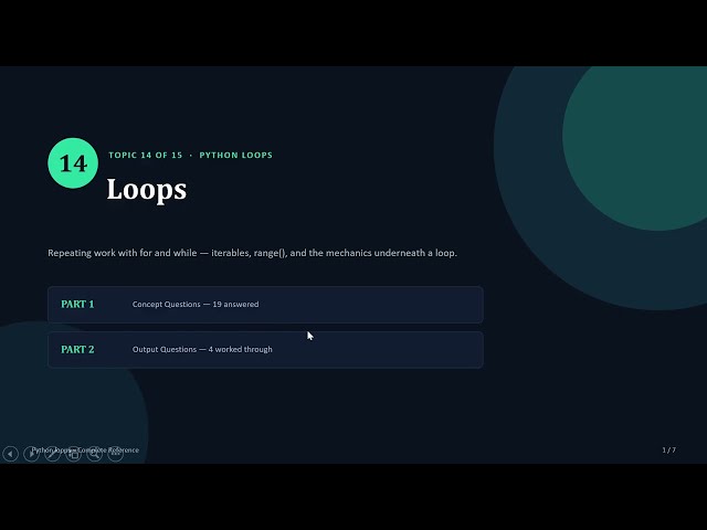 Python: C14 | Loops | Hindi