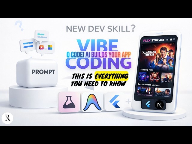 Vibe Coding Explained — Build Anything with AI (Antigravity + Stitch) in just 10 minutes (No Coding)