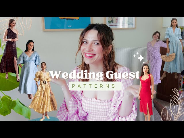 10 Beautiful Sewing Patterns for a Wedding Guest - Perfect for Summer