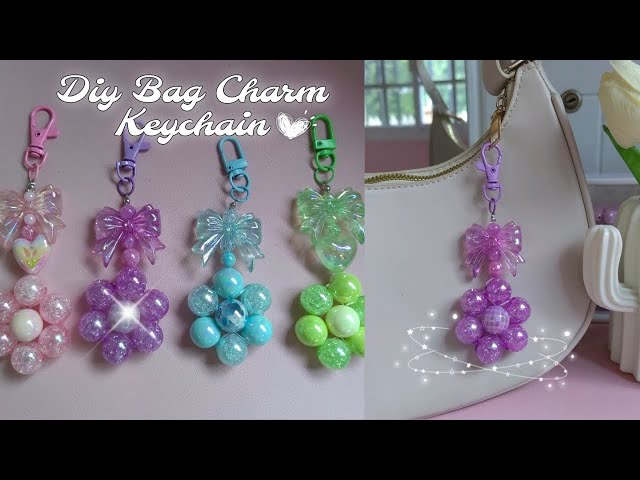 How To Make Cute Keychains ✨ DIY keychains for beginners | Super Easy & Cute Ideas! 💫