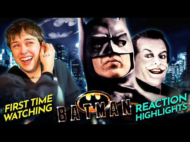 Nicki meets BATMAN (1989) Movie Reaction FIRST TIME WATCHING (plus 1966 Trailer Reaction) [Reissue]