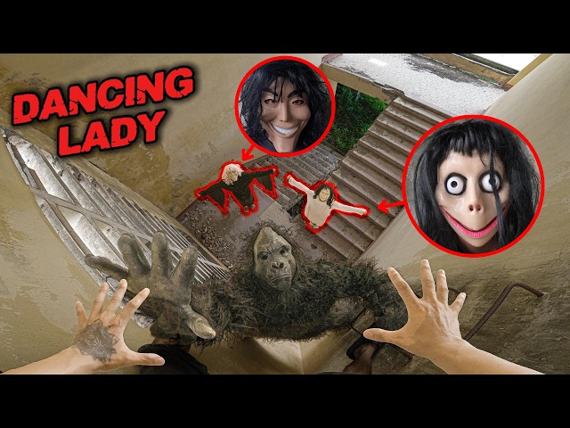 I RESCUED A GORILLA FROM 2 SERBIAN DANCING LADY | HORROR STORY PARKOUR POV
