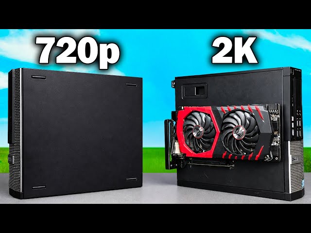 ¿Hasta dónde puedo actualizar esta PC de oficina de $30?
