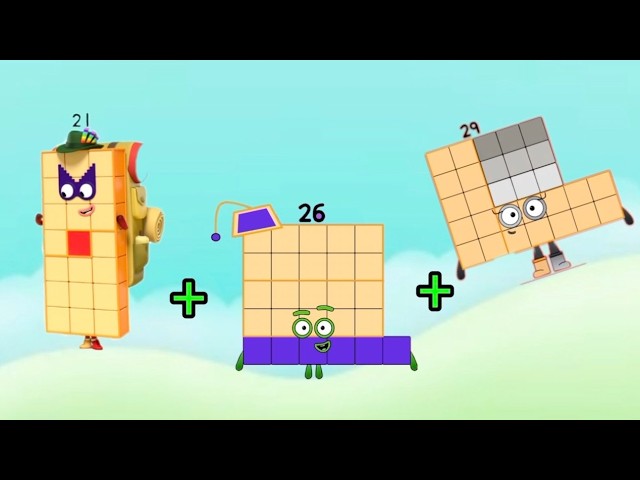 ADD UP THE TOTAL SUM OF THE FOLLOWING NUMBERBLOCKS | LEARN ADDITION | hello george
