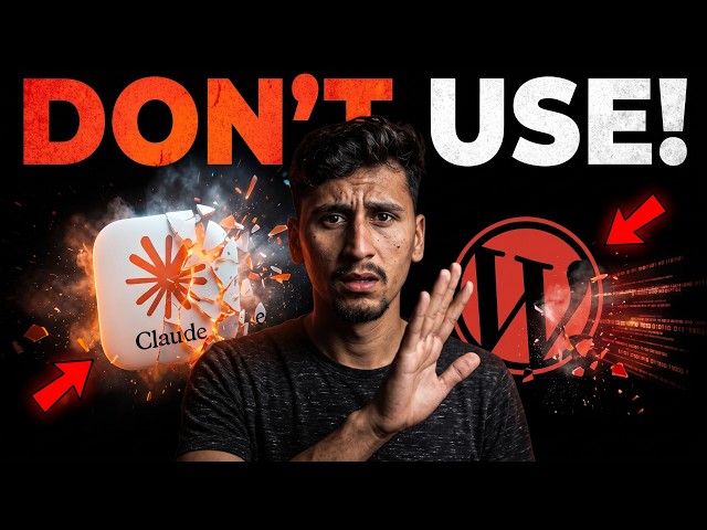 Don't Use Claude AI to Build a WordPress Website! (Until You Watch This!)
