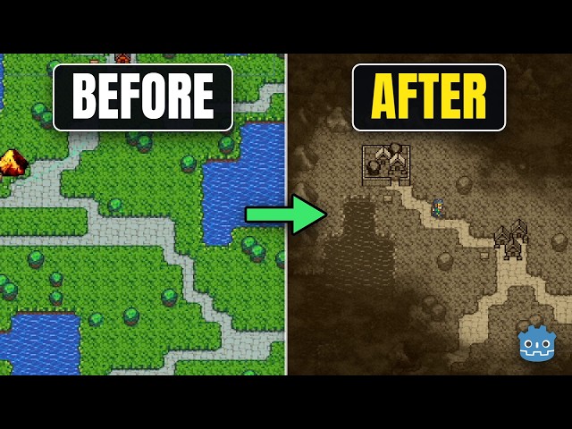 Making the World Map for My JRPG in Godot - Omicron Historia Devlog #2