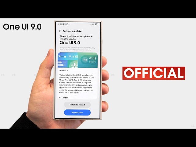 Samsung One UI 9.0 Android 17 - OFFICIAL SURPRISE!