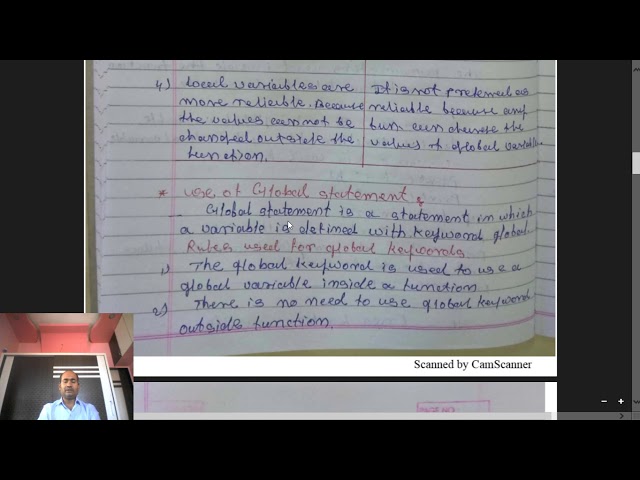 PPS FE Unit 3 FUNCTIONS AND MODULES -lecture 2