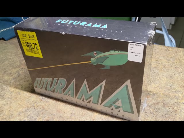 Futurama The Complete Series DVD Unboxing 