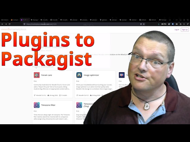 Plugins to Packagist - and building a Moodle using Composer that I can update to 5.3 in two weeks.