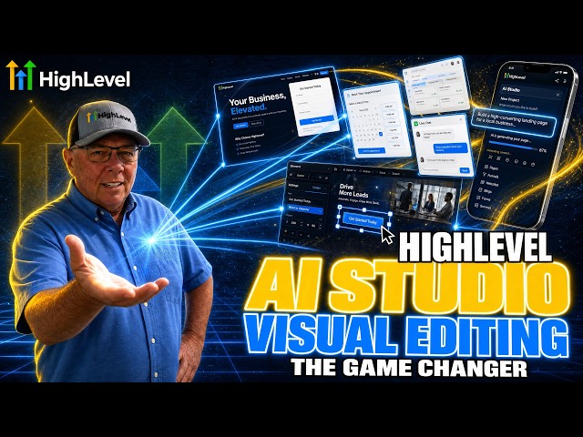 HighLevel AI Studio Visual Editing: The Game Changer