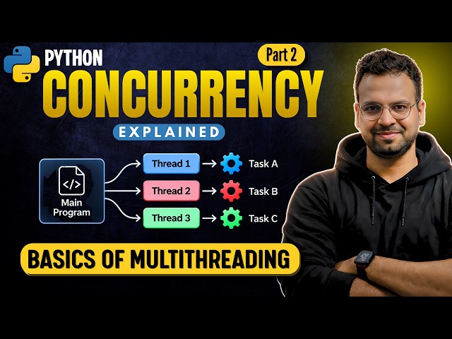 Python Multithreading Explained for Beginners | Concurrency in Python (Part 2)
