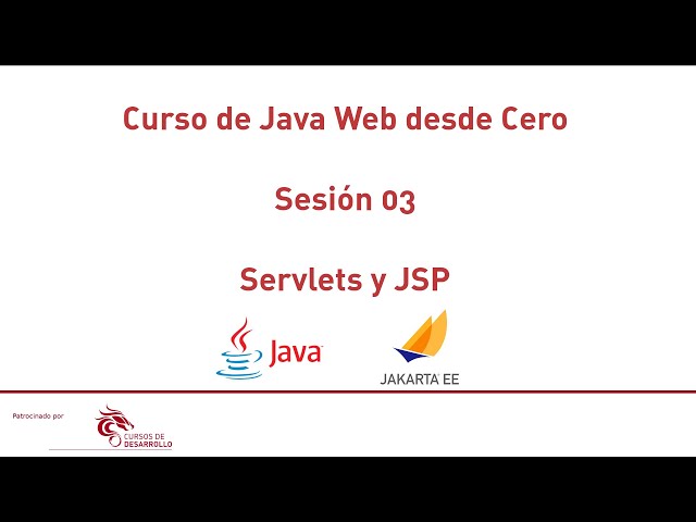 JSP y Servlets #3 - Curso de Java Web - Cursos de Desarrollo