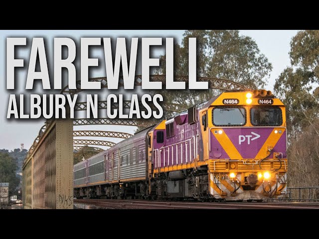 V/Line's FINAL Scheduled Loco-Hauled Albury | Farewell to N Class Albury  Services with N464