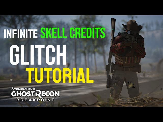how to get INFINITE SKELL CREDITS on GHOST RECON BREAKPOINT - money glitch/method tutorial