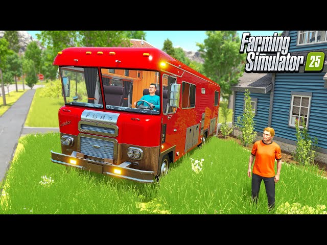 RETRO RV SHOPPING! | FARMING SIMULATOR 25