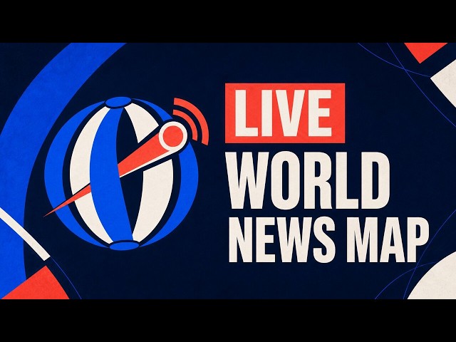 LIVE World News & Breaking News Map | Global News 24/7 — Globe News Alerts
