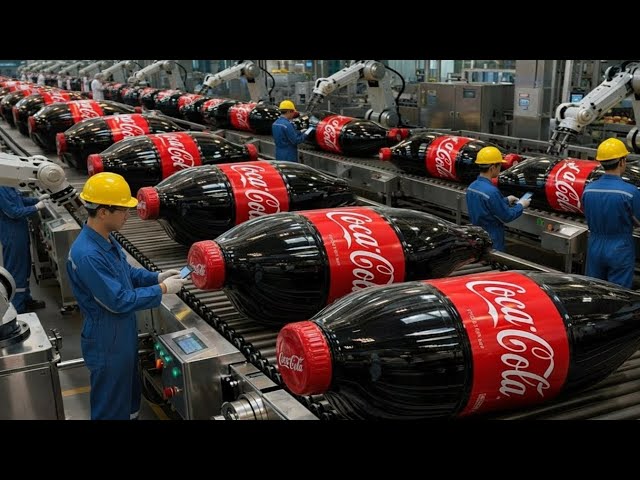 Inside a Largest Coca-Cola Production Line: From Production Lines to Billions (Complete Process)