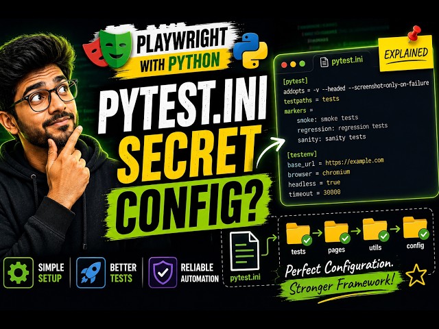 Playwright with Python Configure Your Pytest Automation Framework