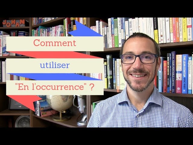 Comment utiliser "en l'occurrence"
