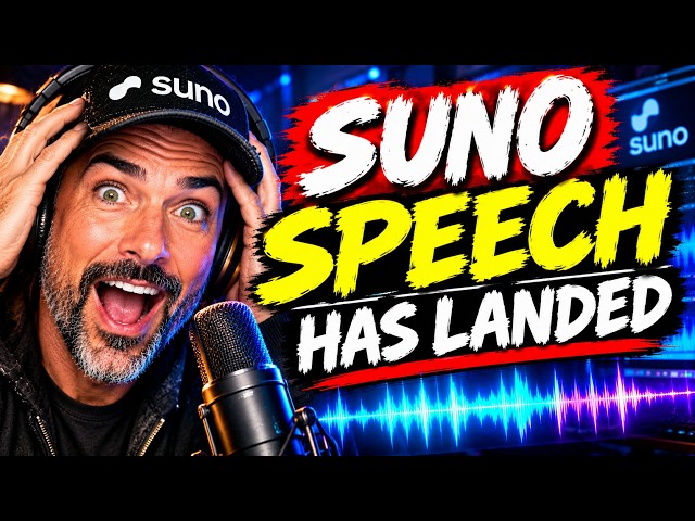 Suno AI Just Added SPEECH - Insane! (Here’s How It Works)