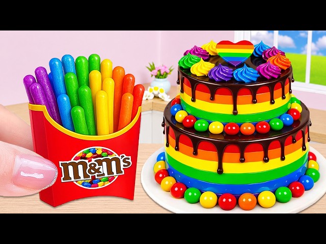 Delicious Pop It Chocolate Cake 🍫 How To Make Mini Cream Cake Tutorial 🥥🌽 Chocobite Bakes