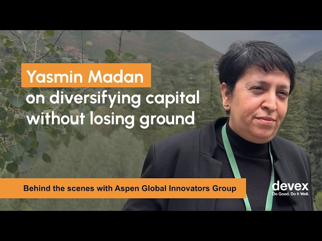 Yasmin Madan on diversifying capital without losing ground