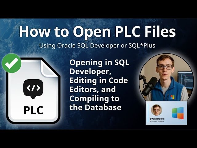 PLC File Format: Open Oracle PL/SQL Code