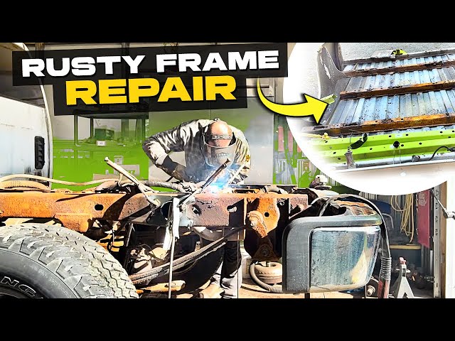 Chevy and GMC Frame Rust Repairs and Cross Member Replacement