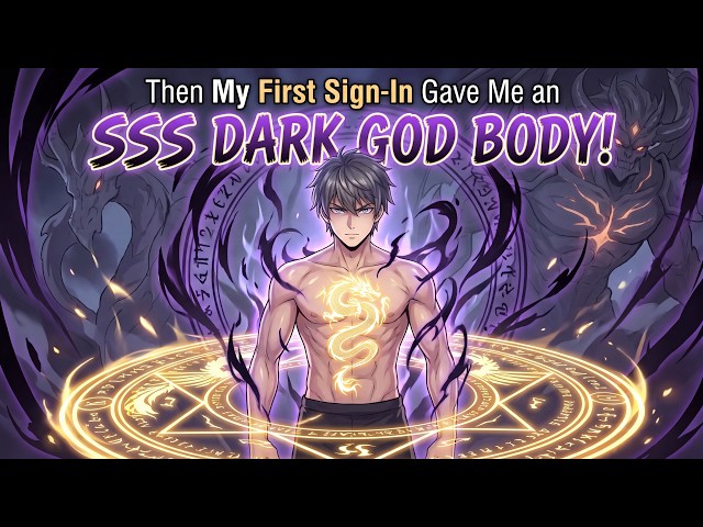 Then My First Sign-In Gave Me an SSS DARK GOD BODY!