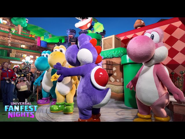 Super Nintendo World Hollywood | Finding ALL Yoshis! Meet Full Experience [4K POV]