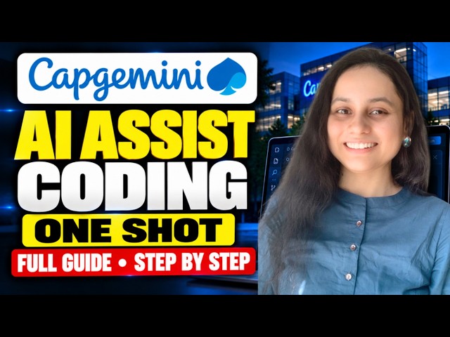 Capgemini AI Coding Questions | 100% Based on Recent Exam Pattern | Must Practice!