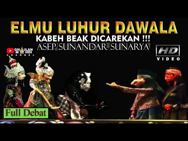 Kabeh Beak Di Carekan!!! Dawala Murka Wayang Golek Asep Sunandar Sunarya Lakon Seru!