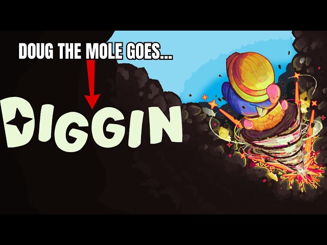 DIG WITH DOUG THE MOLE (Diggin Gameplay)