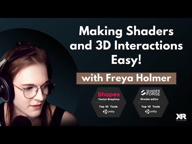 Shaders and 3D Interactions in Unity with Freya Holmer - XR Bootcamp Open Lecture