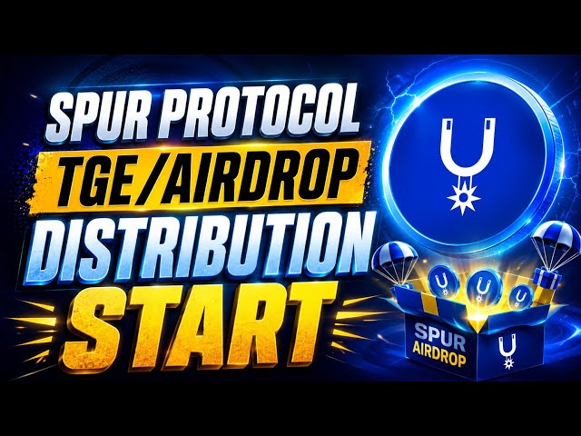 Spur Protocol Airdrop Distribution Started 🔥 Complete 4 Tasks to Claim!! First Task Important!!