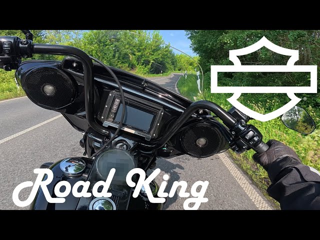 Harley-Davidson Road King || Pure V-Twin Sound POV Ride || KessTech Exhaust