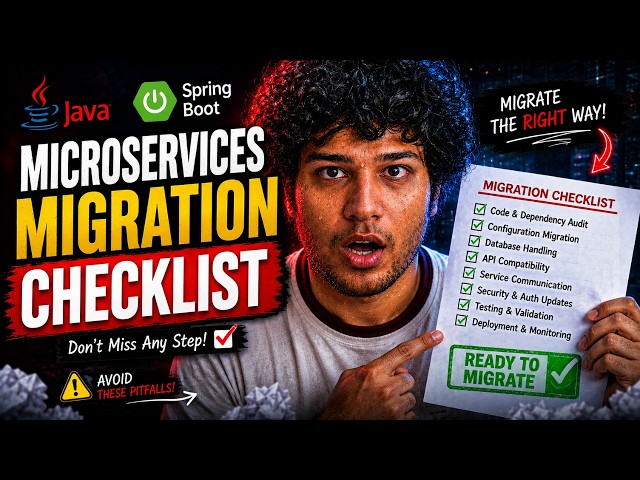 Monolith to Microservices Migration Checklist in Java | Complete Guide